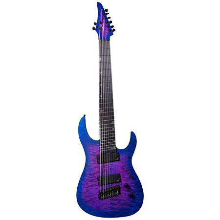 Ninja Super Shred 8-string Multiscale Hyper Nova Blue Legator