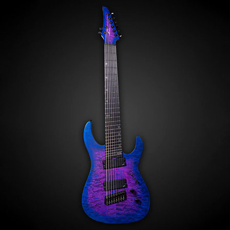 Ninja Super Shred 8-string Multiscale Hyper Nova Blue Legator