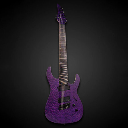 Ninja Super Shred 8-string Multi-scale Purple Legator