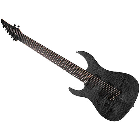 Ninja Super Shred 8-string Lefty Multi-scale Black Legator