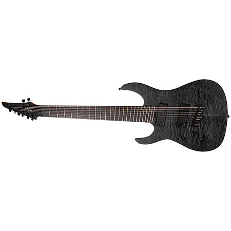 Ninja Super Shred 8-string Lefty Multi-scale Black Legator