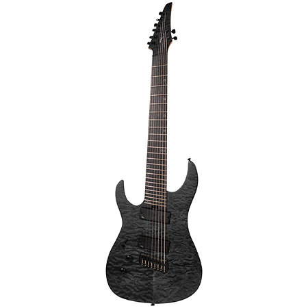 Ninja Super Shred 8-string Lefty Multi-scale Black Legator