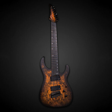 Ninja Super Shred 7-string Multi-scale Death Valley Legator