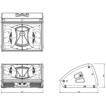 XE500 Retour Premium CDD actif 15" Martin Audio