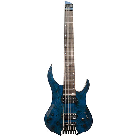 Ghost Super Shred 8 Cordes Std-scale Blue Legator