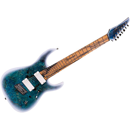 Ninja Overdrive 7-string Multiscale Arctic Burst + Housse Legator