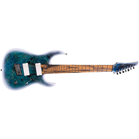 Ninja Overdrive 7-string Multiscale Arctic Burst + Housse Legator