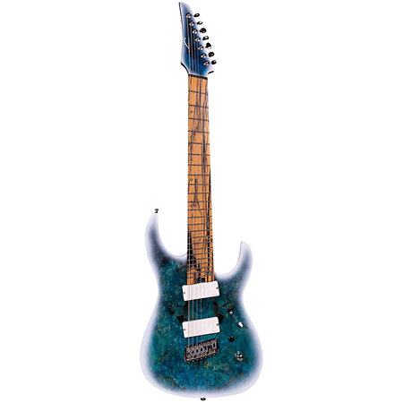 Ninja Overdrive 7-string Multiscale Arctic Burst + Housse Legator