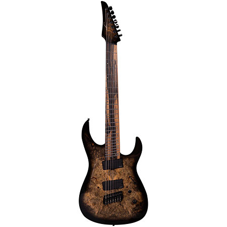 Ninja Overdrive 7-string Multiscale Jupiter Burst + Housse Legator