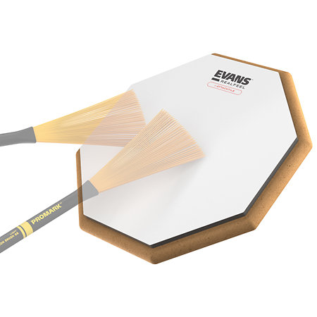 RF10G-AT RealFeel Attacktile Pad d'entraînement 10" Evans
