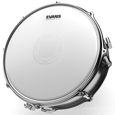B14UV1RD Peau de frappe pour caisse claire UV1 Reverse Dot sablée 14" Evans