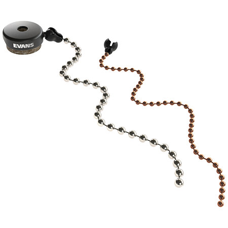Evans EVCYMSZ1 Sizzler pour cymbale (pack de 2 chaînes)