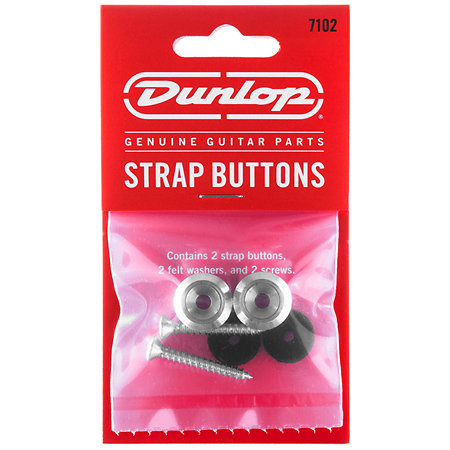 Dunlop 7102 Strap Button set (lot de 2)
