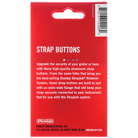 7102 Strap Button set (lot de 2) Dunlop