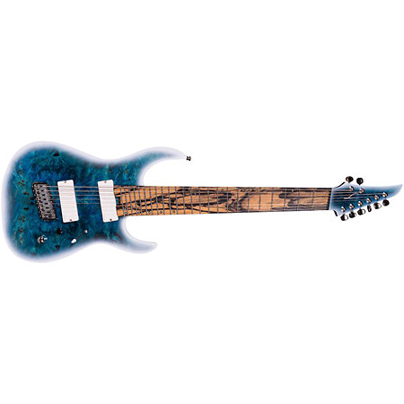 Legator Ninja Overdrive 8-string Multiscale Arctic Burst + Housse