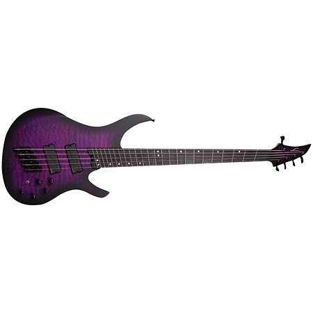 Legator Ninja 5 Cordes Multiscale Satin Purple to Black