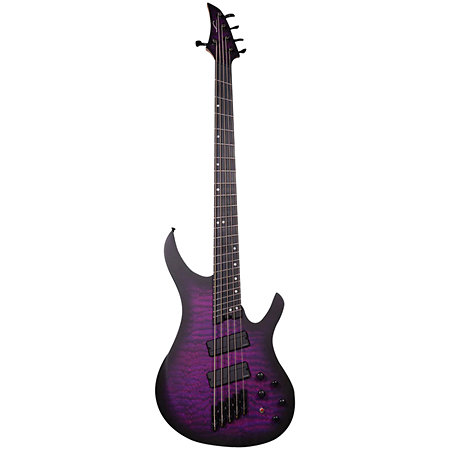 Ninja 5 Cordes Multiscale Satin Purple to Black Legator