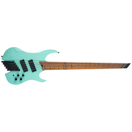 Legator Wraith 5-string Multi-scale Seafoam Green + Housse