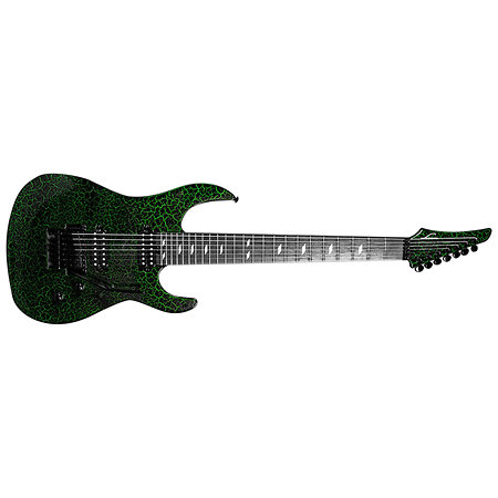 Ninja Crackle Series 7-string Std-scale Green Legator