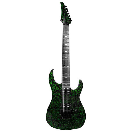Ninja Crackle Series 7-string Std-scale Green Legator
