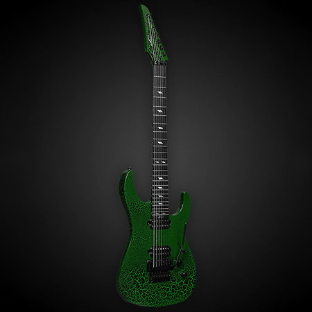 Ninja Crackle Series 7-string Std-scale Green Legator