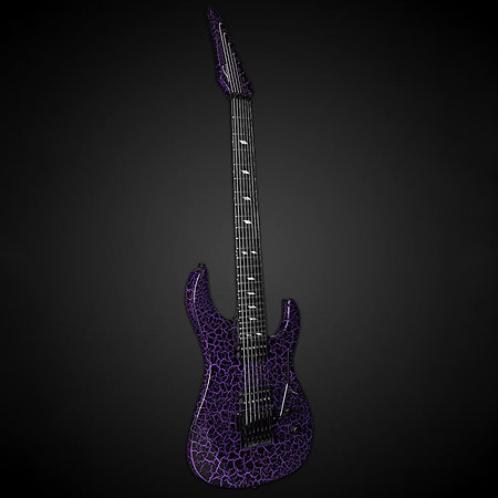 Ninja Crackle Series 7-string Std-scale Purple Legator