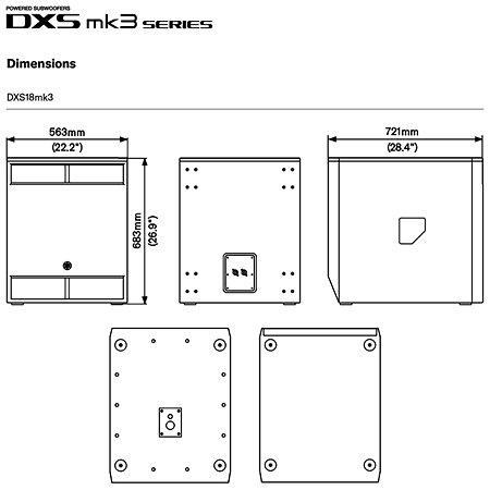 DXS18 MK3 Yamaha