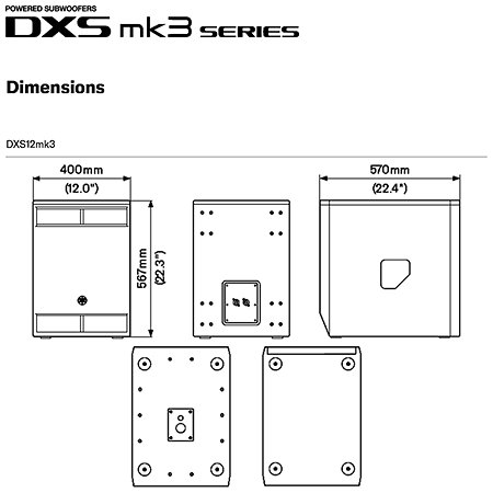 DXS15 MK3 Yamaha