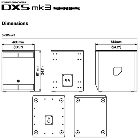 DXS12 MK3 Yamaha