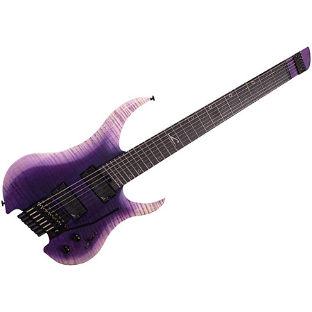 Legator Ghost 7 Cordes Tremolo Multi-scale Purple to Natural