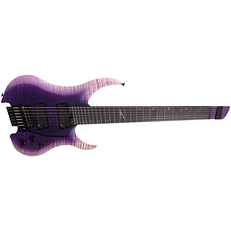 Legator Ghost 7 Cordes Tremolo Multi-scale Purple to Natural