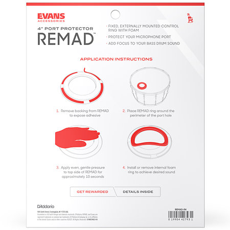 Remad Protecteur d'évent 4" Evans