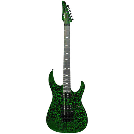 Ninja Crackle Series 6-string Std-scale Green Legator