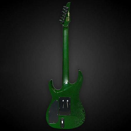 Ninja Crackle Series 6-string Std-scale Green Legator