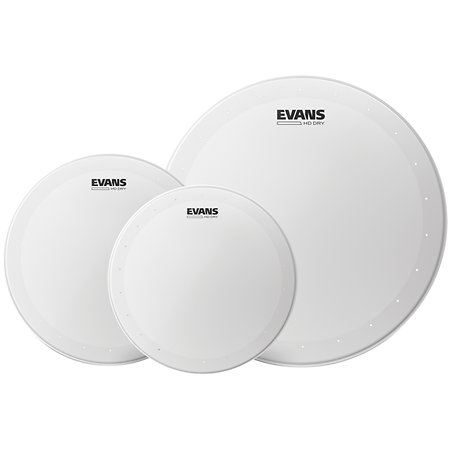 ETP-HDD-R HD Dry Rock Pack de 3 peaux de frappe pour tom (10/12/16) Evans