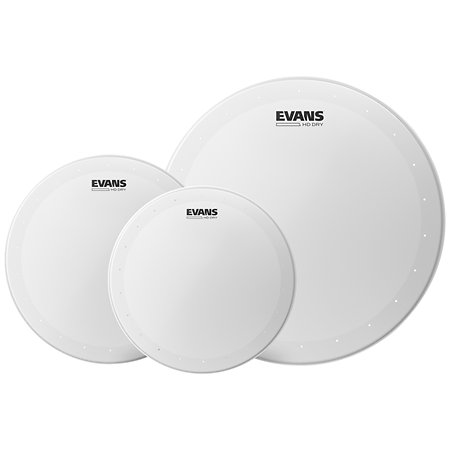 ETP-HDD-S HD Dry Standard Pack de 3 peaux de frappe pour tom (12/13/16) Evans