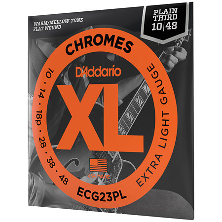 D'Addario ECG23PL Chromes