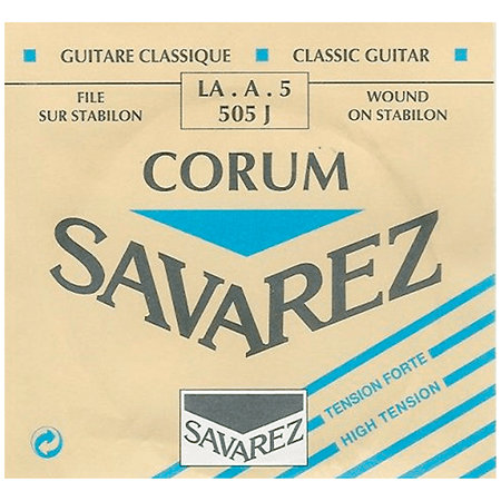 Savarez 505J Filé Métal Argenté 5e Blue