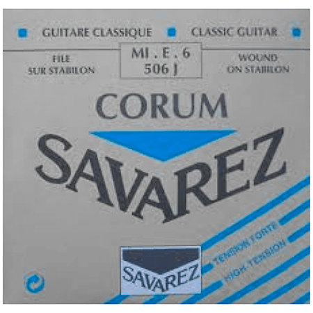 Savarez 506J Filé Métal Argenté 6e Blue