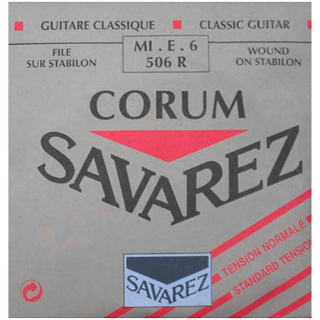 Savarez 506R Filé Métal Argenté 6e Red