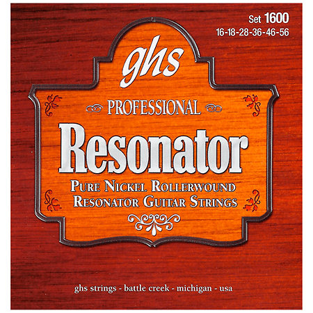 GHS CR1600 Professional Resonator 17-56