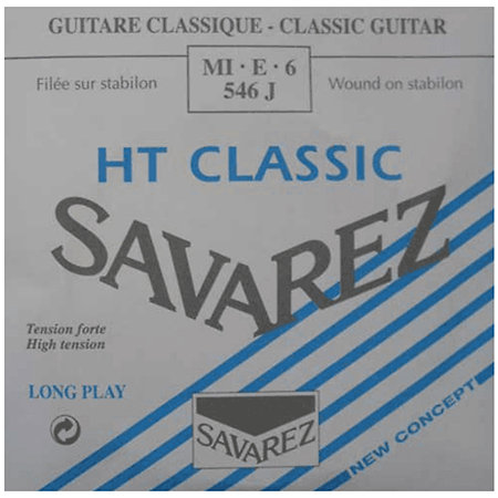 Savarez 546J Filée Métal Argenté 6e Blue