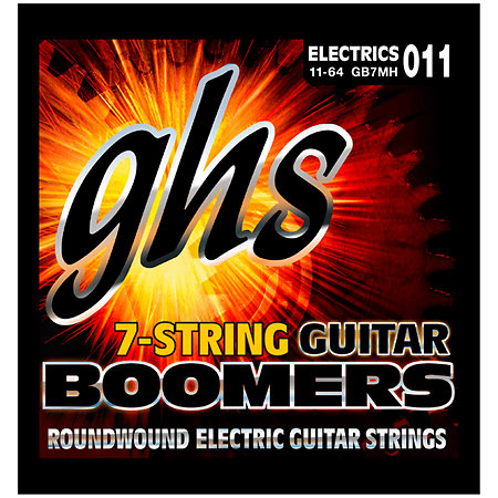 GHS GB7MH Boomers Medium Heavy 7 cordes 11-64