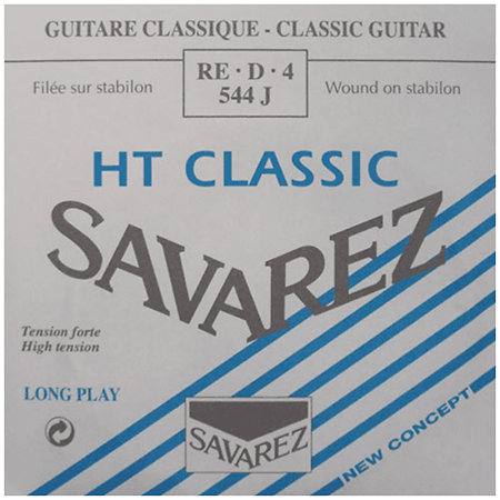 Savarez 544J Filée Métal Argenté 4e Blue