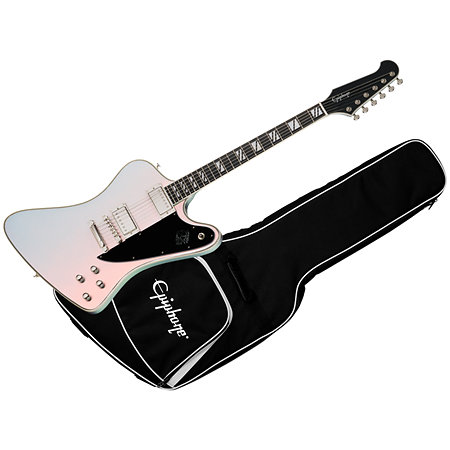 Epiphone Firebird Custom Futura Quicksilver Shift + Housse