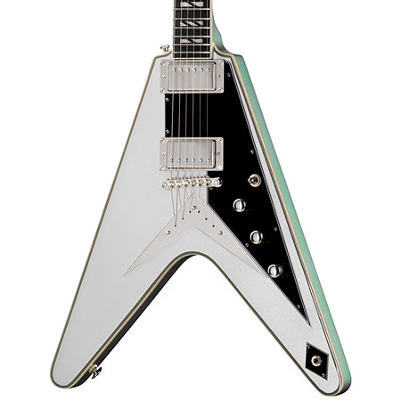 Flying V Custom Futura Quicksilver Shift + Housse Epiphone