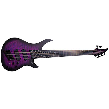 Legator Ninja 6-string Multiscale Purple to Black