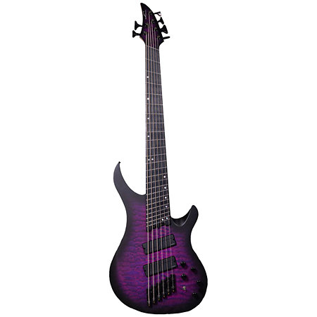 Ninja 6-string Multiscale Purple to Black Legator