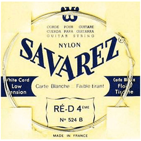 Savarez 524B Filé Métal Argenté 4e White
