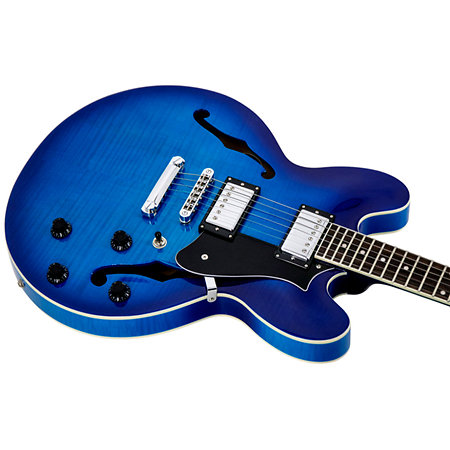 Ascent+ Collection H-535 Royal Blue Burst Heritage Guitar